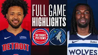 Detroit Pistons vs. Minnesota Timberwolves Full Game Highlights |March 27, 2024| Nba Studio #nba