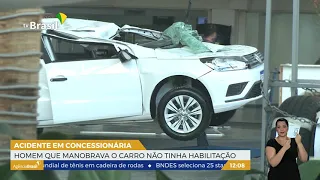 SP | Motorista do acidente em concessionária não tinha habilitação