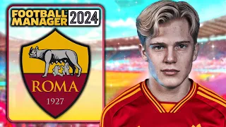 I Rebuilt ROMA with HIDDEN Wonderkids ONLY in this FM24 Rebuild!