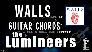 WALLS - The Lumineers, Guitar Chords & Lyrics, Play Along