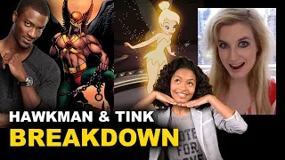 Aldis Hodge is Hawkman, Yara Shahidi is Tinkerbell!