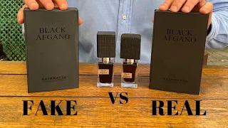 Fake vs Real Black Afgano Nasomatto Perfume Unisex 30 ML