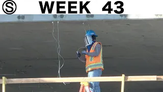 One-week construction time-lapse with closeups: Week 43 of the Ⓢ-series