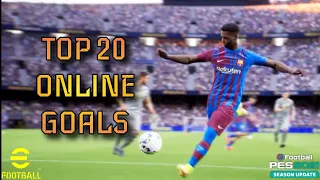 eFootball PES 2021 - Top 20 Online Goals HD