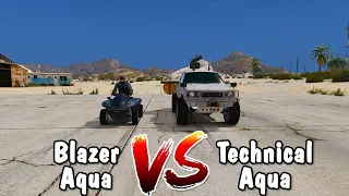 GTA V | Blazer Aqua vs. Technical Aqua