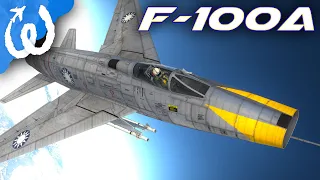 China's F-100 is Not Quite Copy Paste - F-100A Gameplay - War Thunder