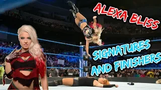 Alexa Bliss ALL Finishers and Signature Moves