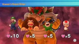 Mario Party 10 Bowser Party #545 Luigi, Donkey Kong, Spike, Toad Whimsical Waters Master Difficulty