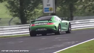 2019 Mercedes AMG GT R Black Series spied testing at the Nurburgring , Nordschleife!!