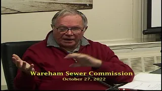 Wareham Sewer Commissioners Meeting 10-27-22