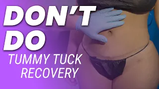 🚫 Don't Do This If You Are Recovering From a Tummy Tuck