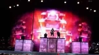 Madonna MDNA Tour in Cologne I'm A Sinner/Cyber Raga - rehearsal (full)