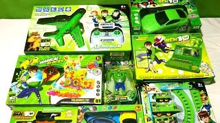 BEN 10 TOY COLLECTION 2022 BEN RC CAR,BENTRANSFORMER WATCH,BEN YOYO,BEN BUS,CAR,SWARD  II TOY WORLD