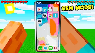 📲 COMO TER UM CELULAR IPHONE QUE FUNCIONA NO MINECRAFT