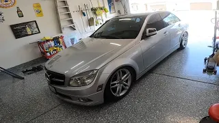 Mercedes Benz C300 | Bc Coilovers | Full Install