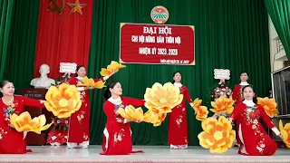 Múa Bài ca xây dựng nông thôn mới:CLBĐTH Xóm Nội Xã Mão Điền