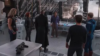 Avenger hawki attack shield helicarrier scene in Hindi