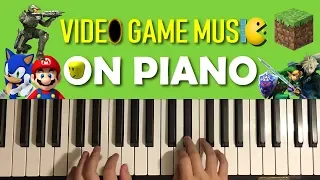 Evolution of Video Game Music on Piano (1980 - 2018)