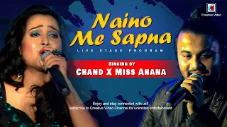 Naino Me Sapna  | नैनो में सपना || Himmatwala || Mr. Chandra & Miss Ahana LIVE Stage Performance