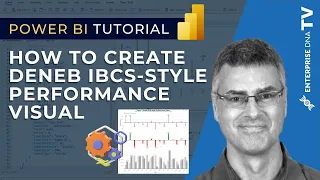 How To Create Deneb IBCS-style Performance Visual In Power BI