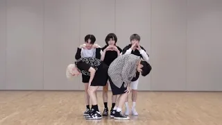 TXT (투모로우바이투게더) '교환일기 (두밧두 와리와리)' mirrored Dance Practice (안무 거울모드)