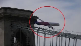 Wizz Air Airbus A-321 low pass in Budapest 2018 at The Great Race