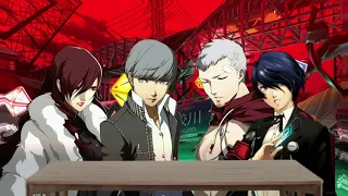 Persona 4A - I was over on the bench