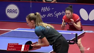 Annett Kaufmann (GER) vs Yuki Tsutsui (GER) | R16 | 2020 Düsseldorf Masters 12