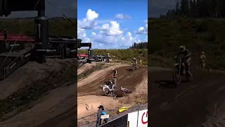 Jago Geerts Crash MXGP of Finland 2023