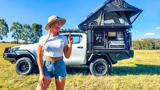 FULL 4WD TOUR - TOYOTA HILUX READY FOR MY TRAVELS OF AUSTRALIA 🚗