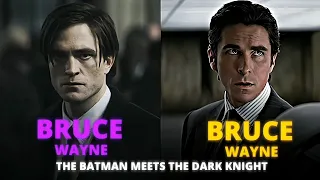 Bruce Wayne ~ Close Eyes||Batman Sigma Attitude||The Batman Meets The Dark Knight|| Pattinson & Bale