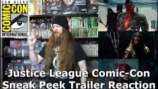 Justice League - Comic-Con Sneak Peek Trailer Reaction - AlphaOmegaSin