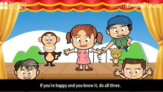 If you're happy and you know it - LearnEnglish Kids - ELLA TV - قناة ايلا