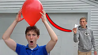 Paper Airplane Trick Shots 2 | That's Amazing