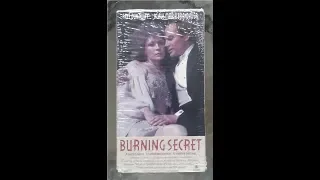 Opening to Burning Secret (1988) - 1989 VHS