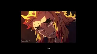 Rengoku death; song: Al the things she said #anime #rengoku #flamehashira