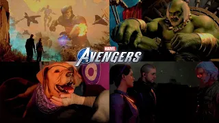Marvel's Avengers: Operation Hawkeye Future Imperfect - All Cutscenes (4K 60FPS)