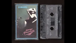 SCORPIONS SAVAGE AMUSEMENT 1988 Cassette Tape Rip Full Album