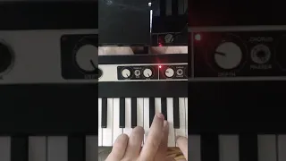 Eruption mini cover on Yamaha Reface CP