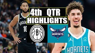 Charlotte Hornets vs Brooklyn Nets 4th QTR Highlights | March 9 | 2024 NBA Season
