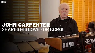 John Carpenter shares his love for Korg!