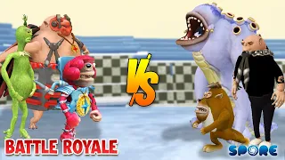 Cartoon Tournament Battle Royale | Cartoon Tournament [S1] | SPORE