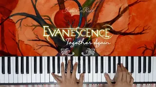Evanescence - Together Again (Piano Tutorial) PART. 02 [VERSE 01 & 02]