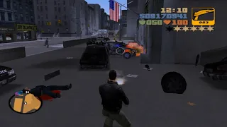 GTA 3 Epic 6 Stars Police Station Shootout+Escape