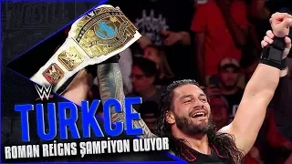 WWE RAW Türkçe Altyazı | Roman Reigns Şampiyon Oluyor!!!