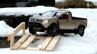 Dacia Duster II AWD pickup RC scale 1:10 TEST