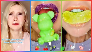 🎂 ASMR Satisfying Eating 🍓 POV @Brianna Guidry || Tiktok Compilations 2023 (Part 9 ) #story