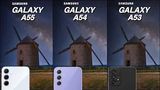 Samsung Galaxy A55 VS Samsung Galaxy A54 VS Samsung Galaxy A53 | Camera Comparison