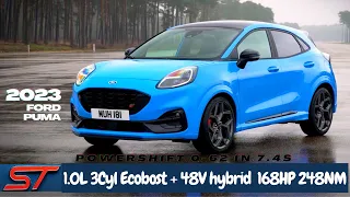 facelifted 2023 Ford Puma ST Powershift full specs over Ford Puma ST subcompact suv