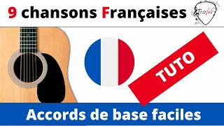 9 chansons françaises faciles à jouer [Tuto guitare débutant Terafab]